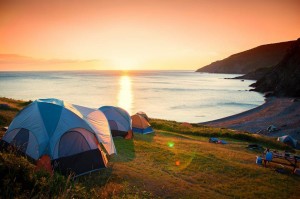 Rough Camping at Meat Cove Campground Cape Breton