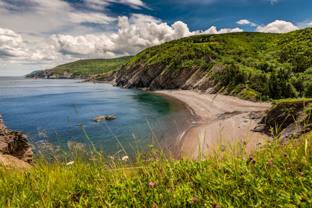 Meat Cove Campground Beach